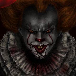 It The Dancing Clown wallpaper