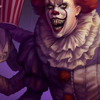 It The Dancing Clown wallpaper