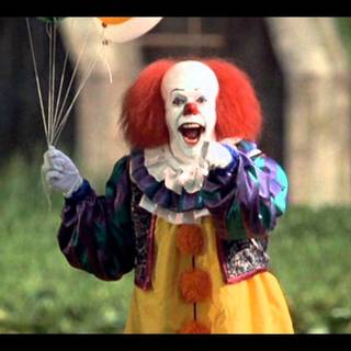 It The Dancing Clown wallpaper