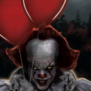 It The Dancing Clown wallpaper