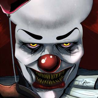 It The Dancing Clown wallpaper