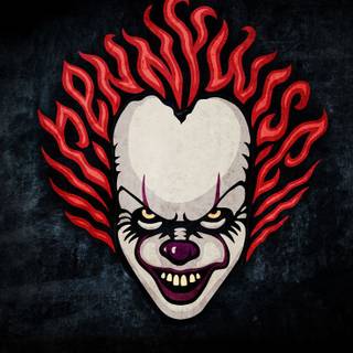 It The Dancing Clown wallpaper
