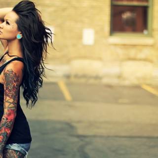 Tattoo models wallpaper
