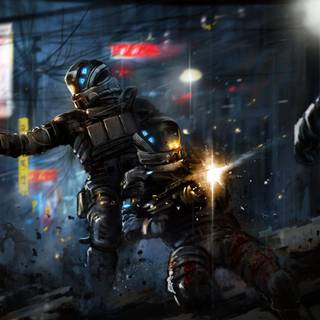 Shooter games wallpaper