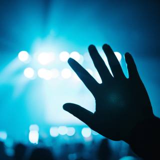 Raise hand wallpaper