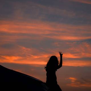 Raise hand wallpaper