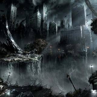 Gothic fantasy wallpaper