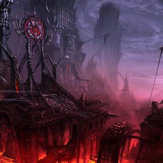 Gothic fantasy wallpaper