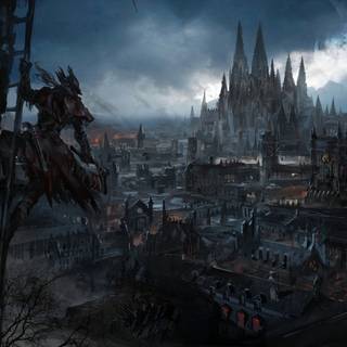 Gothic fantasy wallpaper