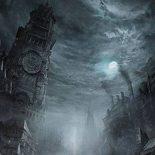 Gothic fantasy wallpaper