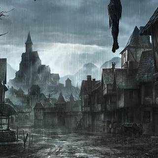 Gothic fantasy wallpaper