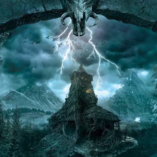 Gothic fantasy wallpaper