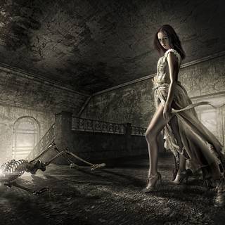 Gothic fantasy wallpaper