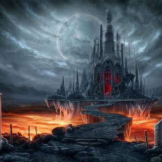 Gothic fantasy wallpaper