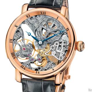 Skeleton watch wallpaper