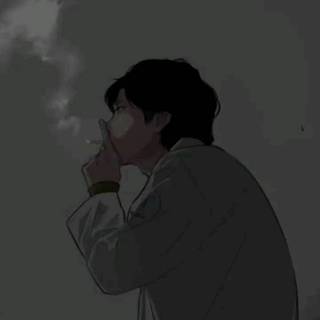 Smoking boy anime wallpaper