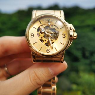 Skeleton watch wallpaper