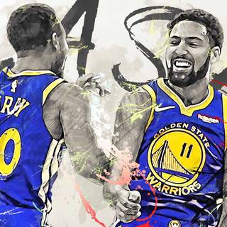 Steph Curry and Klay Thompson wallpaper