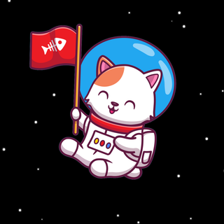 Cat astronaut wallpaper