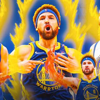 Steph Curry and Klay Thompson wallpaper