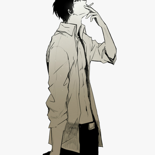 Smoking boy anime wallpaper