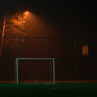 Soccer sunset wallpaper