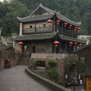 Chinese village wallpaper