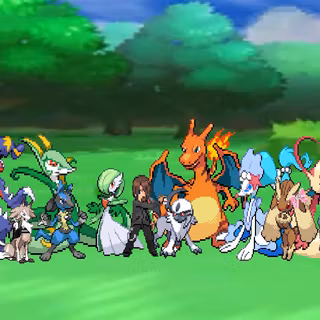 Pokémon Group wallpaper