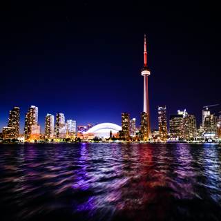 Toronto night wallpaper