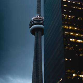 Toronto night wallpaper