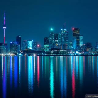 Toronto night wallpaper