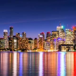Toronto night wallpaper