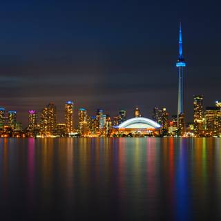 Toronto night wallpaper
