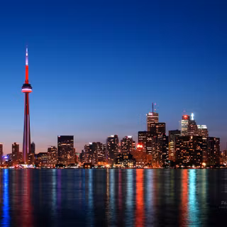 Toronto night wallpaper
