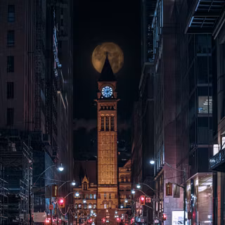 Toronto night wallpaper