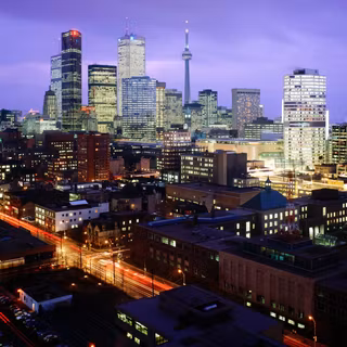 Toronto night wallpaper