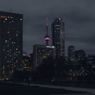 Toronto night wallpaper
