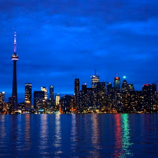 Toronto night wallpaper