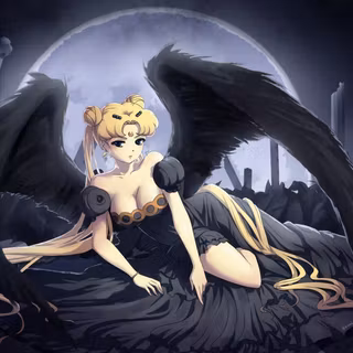 Black Lady Sailor Moon wallpaper