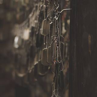 Dog tags wallpaper