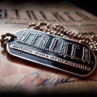 Dog tags wallpaper