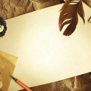 Pen and book wallpaper