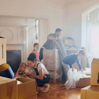 Family home wallpaper