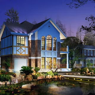 Family home wallpaper