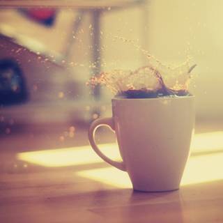 Coffee color wallpaper