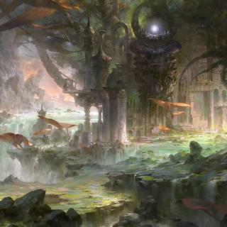 Ancient cities wallpaper