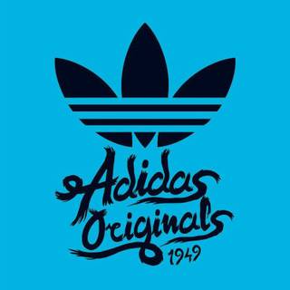 Blue Adidas wallpaper