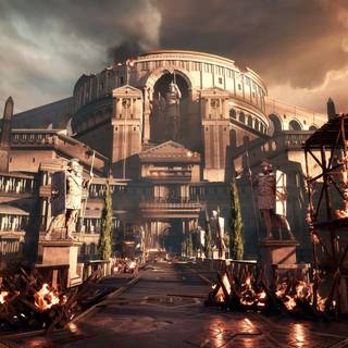 Ancient cities wallpaper