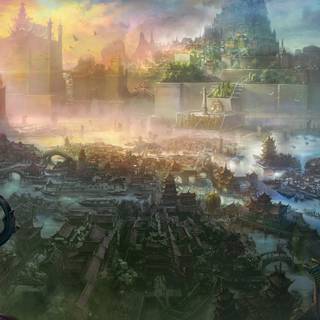 Ancient cities wallpaper