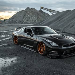 Nissan Skyline GTR R35 4k wallpaper